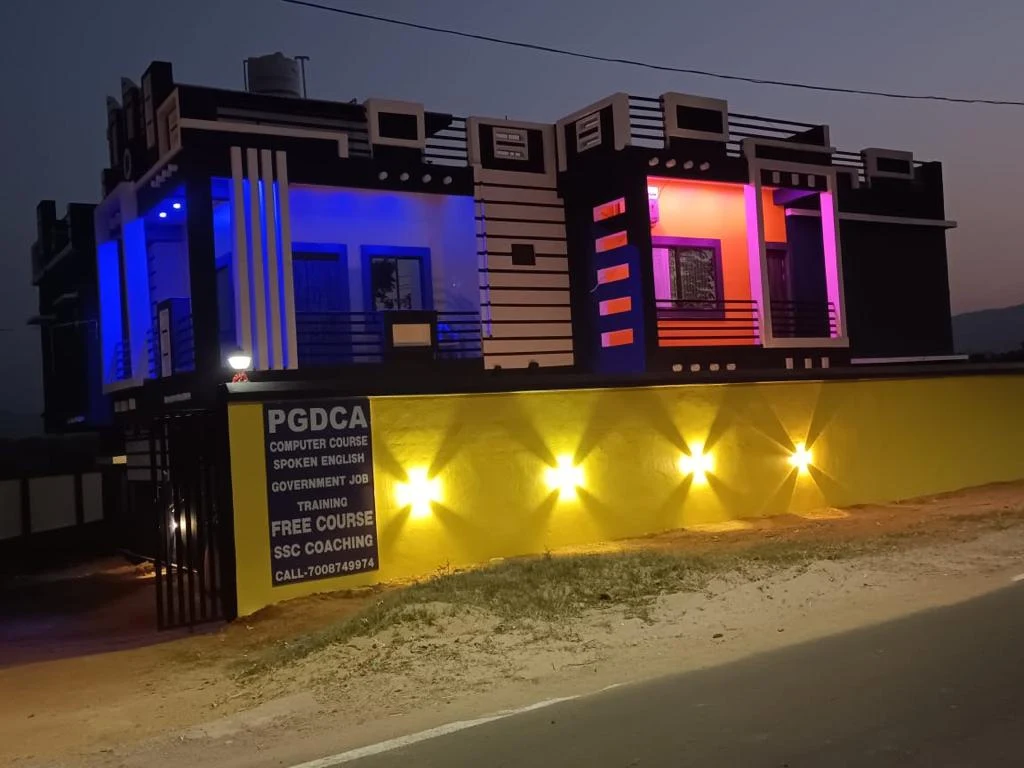 The centre in the evening at Career Booster, Keonjhar