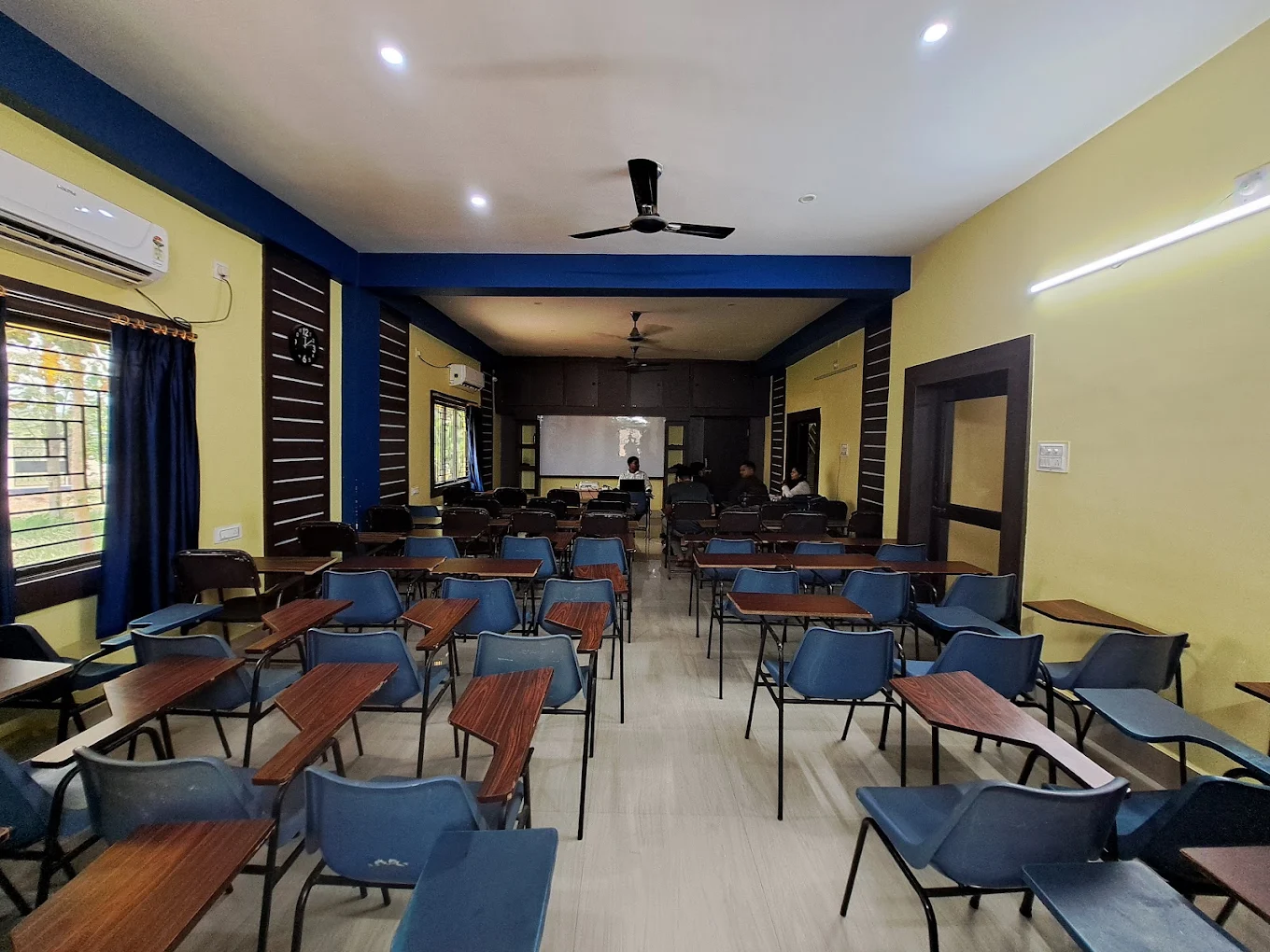 Air-conditioned main classroom at Career Booster, Keonjhar